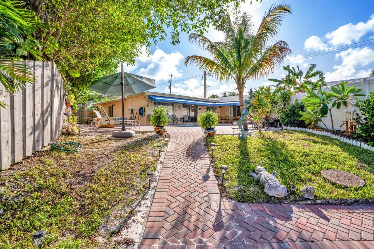 4 Bd Near Beach Spacious Solar Heated Pool Waterfront Home Pompano Beach Esterno foto