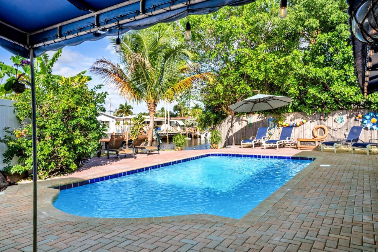 4 Bd Near Beach Spacious Solar Heated Pool Waterfront Home Pompano Beach Esterno foto
