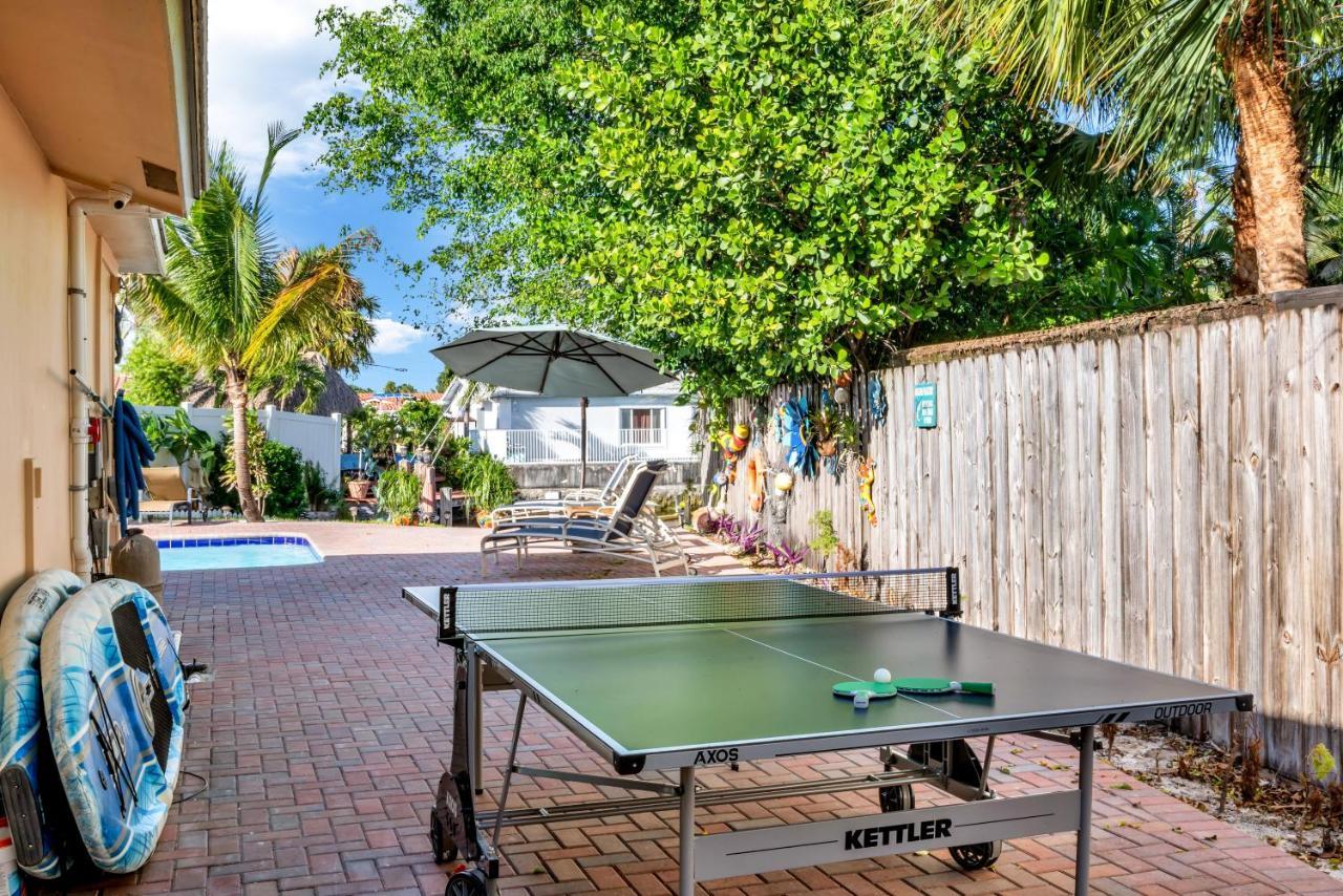 4 Bd Near Beach Spacious Solar Heated Pool Waterfront Home Pompano Beach Esterno foto