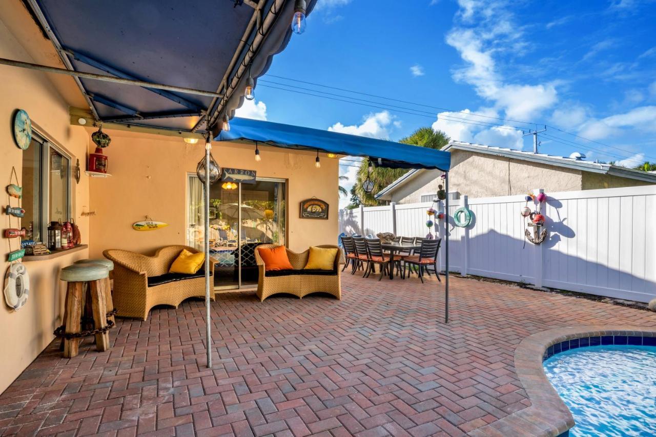 4 Bd Near Beach Spacious Solar Heated Pool Waterfront Home Pompano Beach Esterno foto